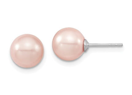 Sterling Silver Earrings Style QMJE8P - Classique Jewelry Inc.