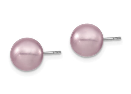 Sterling Silver Earrings Style QMJE8PU - Classique Jewelry Inc.