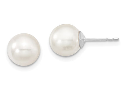 Sterling Silver Earrings Style QMJE8W - Classique Jewelry Inc.