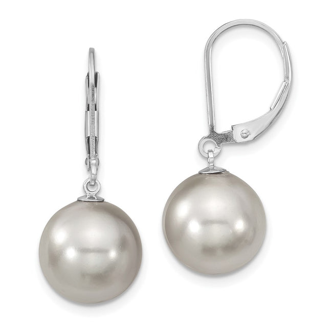 Sterling Silver Earrings Style QMJEL12G - Classique Jewelry Inc.