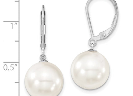 Sterling Silver Earrings Style QMJEL12W - Classique Jewelry Inc.