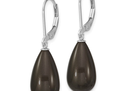 Sterling Silver Earrings Style QMJET10B - Classique Jewelry Inc.