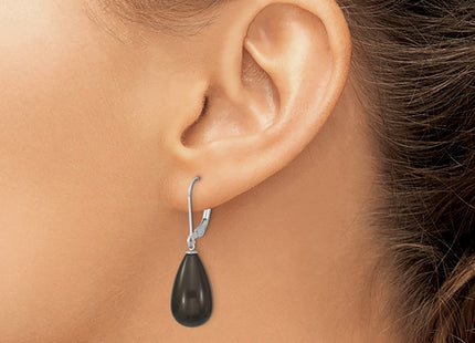 Sterling Silver Earrings Style QMJET10B - Classique Jewelry Inc.