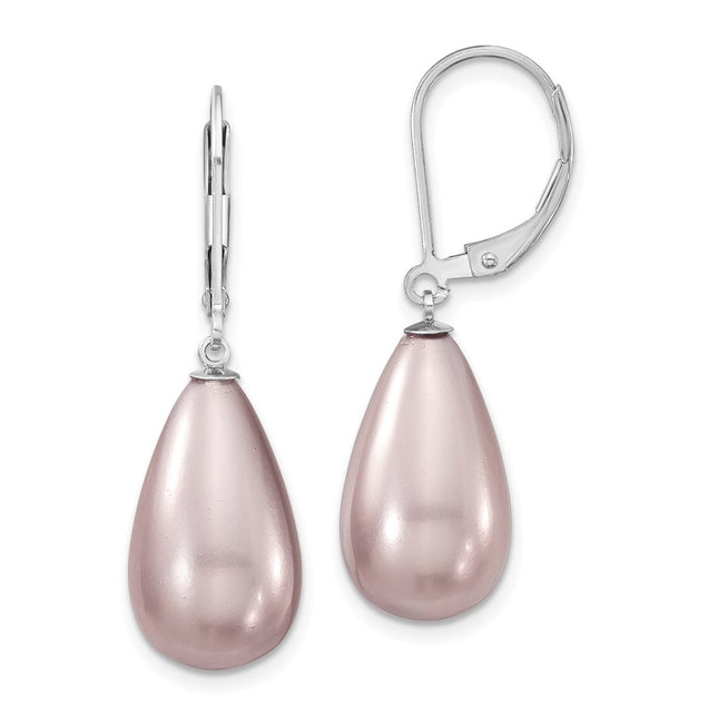 Sterling Silver Earrings Style QMJET10PU - Classique Jewelry Inc.