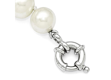 Sterling Silver Jewelry Style QMJN10W - Classique Jewelry Inc.