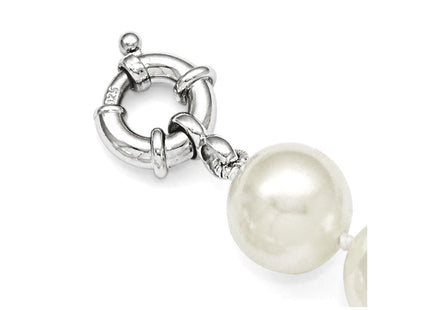 Sterling Silver Jewelry Style QMJN12W - Classique Jewelry Inc.