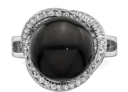 Sterling Silver Rings Style QMJR122B - Classique Jewelry Inc.