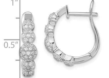 Sterling Silver Earrings Style QMP1029 - Classique Jewelry Inc.
