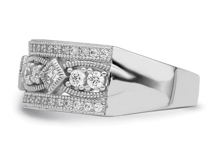 Sterling Silver Rings Style QMP1030 - Classique Jewelry Inc.
