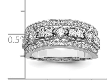 Sterling Silver Rings Style QMP1030 - Classique Jewelry Inc.