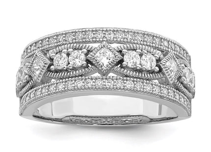 Sterling Silver Rings Style QMP1030 - Classique Jewelry Inc.