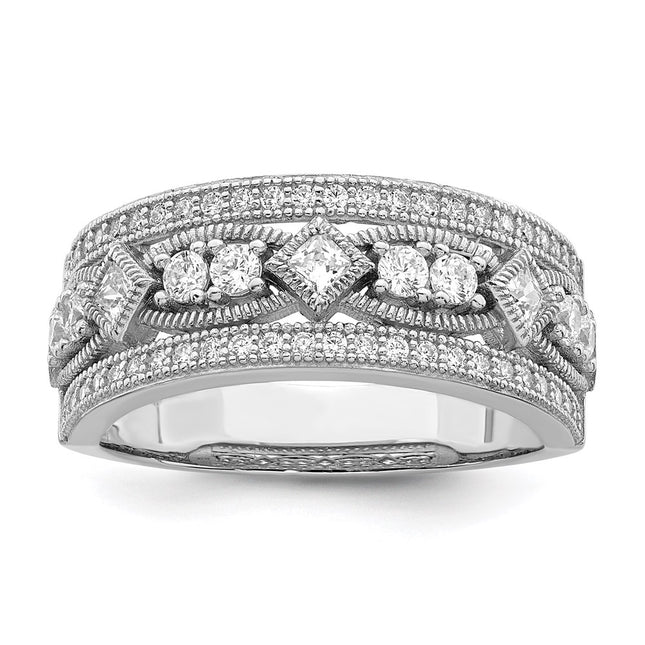 Sterling Silver Rings Style QMP1030 - Classique Jewelry Inc.