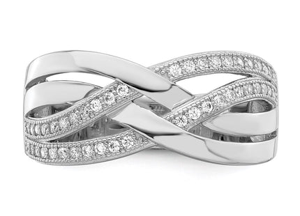 Sterling Silver Rings Style QMP1055 - Classique Jewelry Inc.