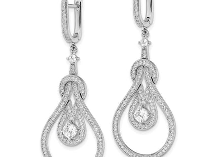Sterling Silver Earrings Style QMP1067 - Classique Jewelry Inc.