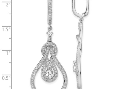 Sterling Silver Earrings Style QMP1067 - Classique Jewelry Inc.