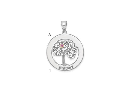 Sterling Silver Pendants Style QMP10 - Classique Jewelry Inc.