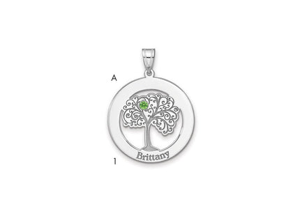 Sterling Silver Pendants Style QMP10 - Classique Jewelry Inc.