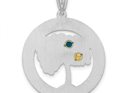 Sterling Silver Pendants Style QMP10 - Classique Jewelry Inc.