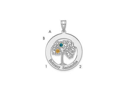 Sterling Silver Pendants Style QMP10 - Classique Jewelry Inc.