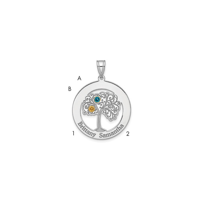 Sterling Silver Pendants Style QMP10 - Classique Jewelry Inc.