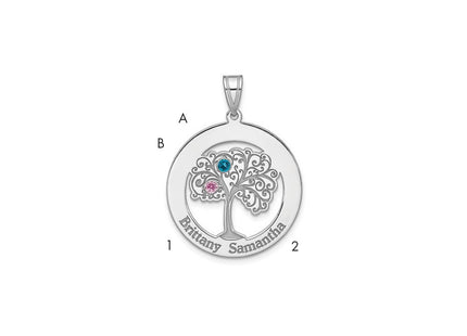 Sterling Silver Pendants Style QMP10 - Classique Jewelry Inc.