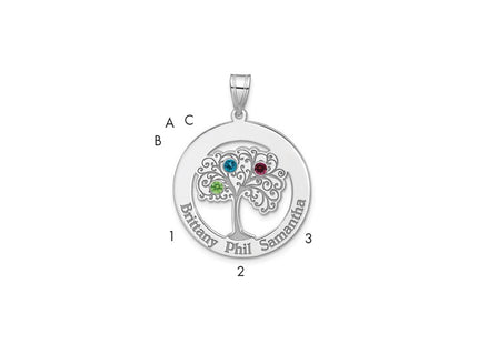 Sterling Silver Pendants Style QMP10 - Classique Jewelry Inc.