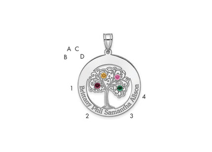 Sterling Silver Pendants Style QMP10 - Classique Jewelry Inc.