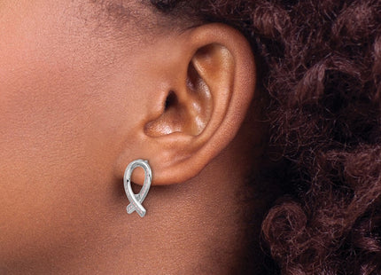 Sterling Silver Earrings Style QMP1128 - Classique Jewelry Inc.