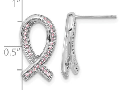 Sterling Silver Earrings Style QMP1128 - Classique Jewelry Inc.