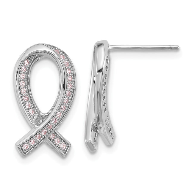 Sterling Silver Earrings Style QMP1128 - Classique Jewelry Inc.