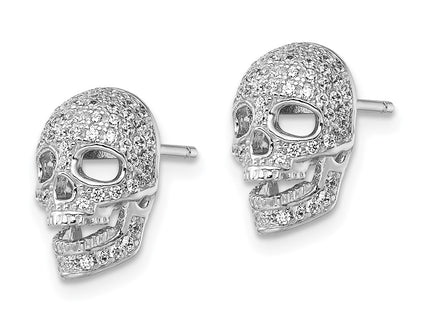 Sterling Silver Earrings Style QMP1142 - Classique Jewelry Inc.