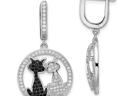 Sterling Silver Earrings Style QMP1147 - Classique Jewelry Inc.