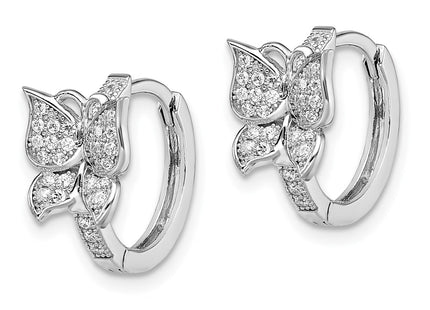 Sterling Silver Earrings Style QMP1168 - Classique Jewelry Inc.