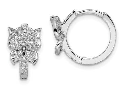 Sterling Silver Earrings Style QMP1168 - Classique Jewelry Inc.