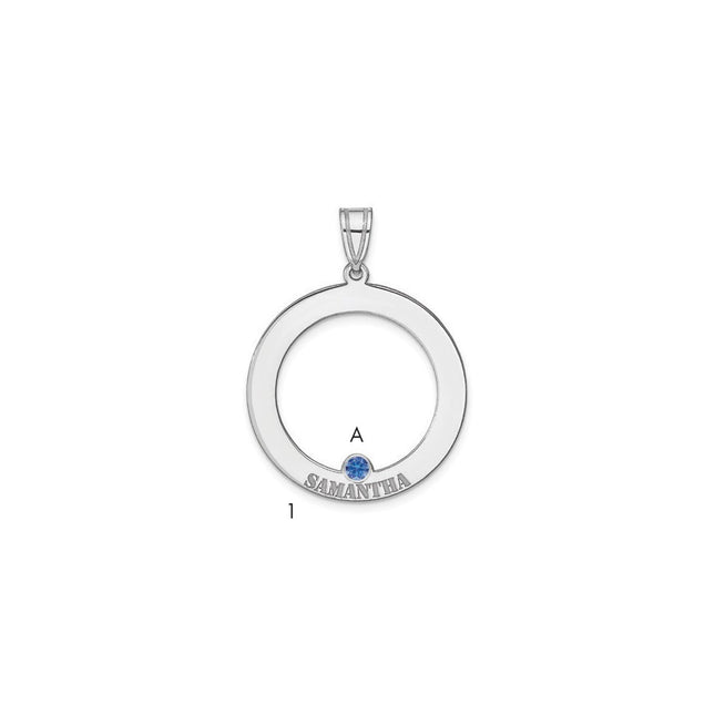 Sterling Silver Pendants Style QMP11 - Classique Jewelry Inc.