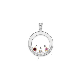 Sterling Silver Pendants Style QMP11 - Classique Jewelry Inc.