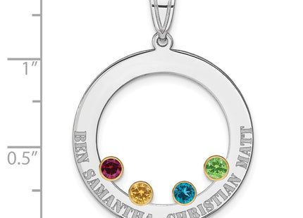 Sterling Silver Pendants Style QMP11 - Classique Jewelry Inc.