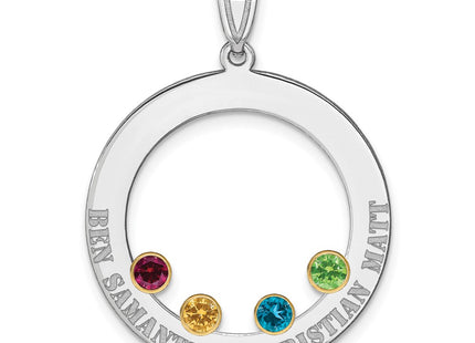 Sterling Silver Pendants Style QMP11 - Classique Jewelry Inc.