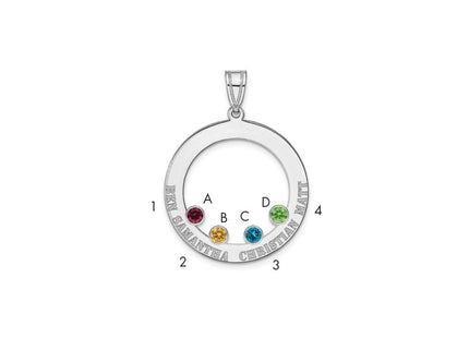 Sterling Silver Pendants Style QMP11 - Classique Jewelry Inc.
