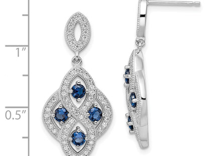 Sterling Silver Earrings Style QMP1333 - Classique Jewelry Inc.