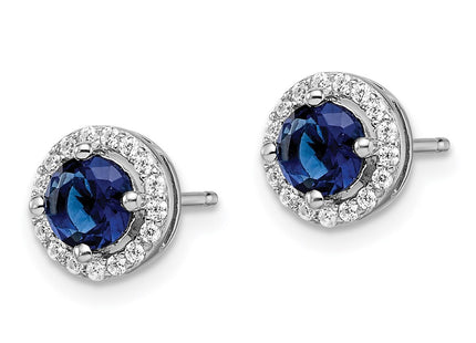 Sterling Silver Earrings Style QMP1335 - Classique Jewelry Inc.