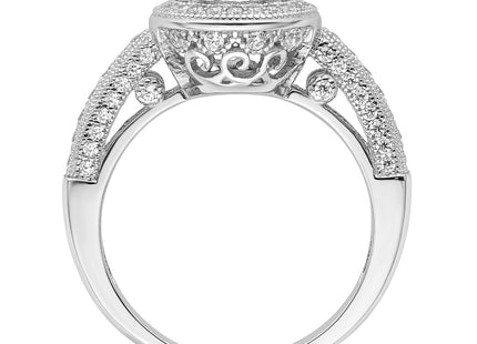Sterling Silver Rings Style QMP1355 - Classique Jewelry Inc.
