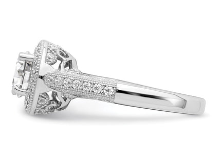 Sterling Silver Rings Style QMP1355 - Classique Jewelry Inc.