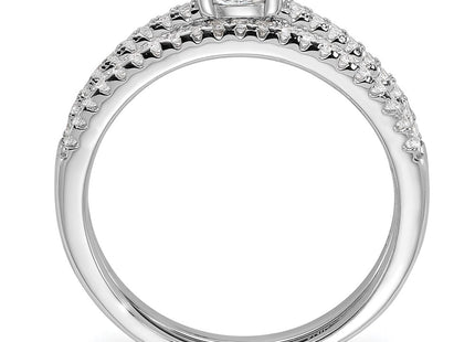 Sterling Silver Rings Style QMP1362 - Classique Jewelry Inc.