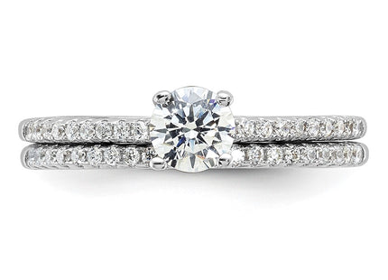 Sterling Silver Rings Style QMP1362 - Classique Jewelry Inc.