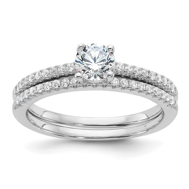 Sterling Silver Rings Style QMP1362 - Classique Jewelry Inc.