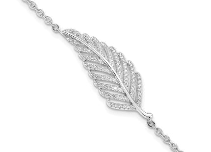 Sterling Silver Bracelets Style QMP1372 - Classique Jewelry Inc.