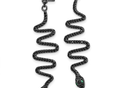 Sterling Silver Earrings Style QMP1459 - Classique Jewelry Inc.