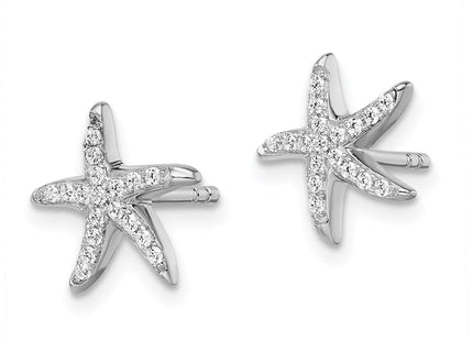 Sterling Silver Earrings Style QMP1464 - Classique Jewelry Inc.