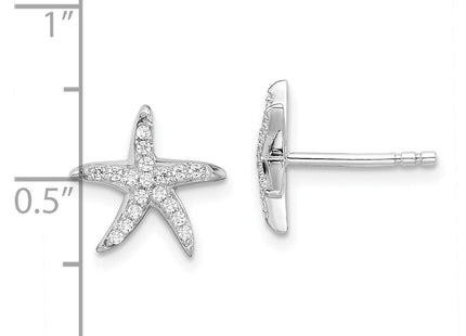 Sterling Silver Earrings Style QMP1464 - Classique Jewelry Inc.